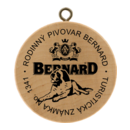 Obrázek č. 1, Turistické známky, No. 1341 - Pivovar Bernard