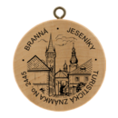 Obrázek č. 1, Turistické známky, No. 2445 - Branná, Jeseníky