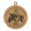 Obrázek č. 1, Turistické známky, No. 2506 - Muzeum motocyklů Konopiště