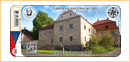 Obrázek č. 1, Nálepky, No. 585 - Chudenice - zámek