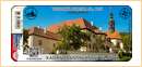 Obrázek č. 1, Nálepky, No. 1251 - Kadaň Františkánský Klášter