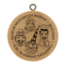 Obrázek č. 1, Turistické známky, No. 2616 - Muzeum milevských maškar, Milevsko