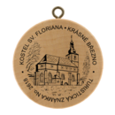 Obrázek č. 1, Turistické známky, No. 2618 - Kostel sv. Floriana, Krásné Březno