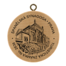 Obrázek č. 1, Turistické známky, No. 2636 - Španělská synagoga, Praha