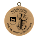 Obrázek č. 1, Turistické známky, No. 2667 - Město Vsetín