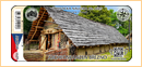Obrázek č. 1, Nálepky, No. 1629 - Archelogický skanzen Březno u Loun