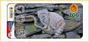 Obrázek č. 1, Nálepky, No. 158 - Zoo Jihlava - Manul