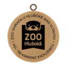 Obrázek č. 2, Turistické známky, No. 154 - Jihočeská ZOO Hluboká nad Vltavou