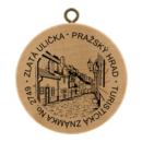 Obrázek č. 1, Turistické známky, No. 2749 - Zlatá ulička - Pražský hrad