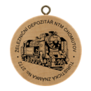 Obrázek č. 1, Turistické známky, No. 2772 - Železniční depozitář Národního technického muzea Chomutov