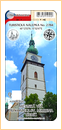 Obrázek č. 1, Nálepky, No. 2784 - Městská věž při kostele sv. Martina, Třebíč