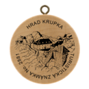 Obrázek č. 1, Turistické známky, No. 2881 - Hrad Krupka