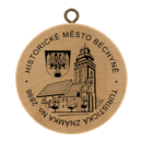 Obrázek č. 1, Turistické známky, No. 2896 - Historické město Bechyně