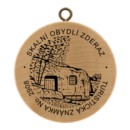 Obrázek č. 1, Turistické známky, No. 2908 - Skalní obydlí Zderaz