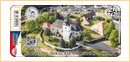 Obrázek č. 1, Nálepky, No. 2906 - Kostel sv. Mikuláše s kostnicí, Nížkov