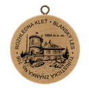 Obrázek č. 1, Turistické známky, No. 706 - Rozhledna Kleť - Blanský les