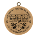 Obrázek č. 1, Turistické známky, No. 2917 - Historický pivovar Rožmberk