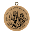 Obrázek č. 1, Turistické známky, No. 2904 - Památník krále Jiřího - zámek Poděbrady