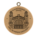 Obrázek č. 1, Turistické známky, No. 2895 - Hlavní nádraží - Praha