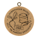 Obrázek č. 1, Turistické známky, No. 1725 - Dobrovická muzea