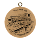 Obrázek č. 1, Turistické známky, No. 2931 - Továrna Vír