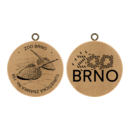 Obrázek č. 1, Turistické známky, No. 156 - ZOO Brno
