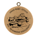 Obrázek č. 1, Turistické známky, No. 108 - Hrad Rabí
