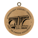 Obrázek č. 1, Turistické známky, No. 2932 - Stránovský viadukt - Krnsko