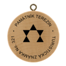 Obrázek č. 1, Turistické známky, No. 321 - Památník Terezín