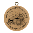 Obrázek č. 1, Turistické známky, No. 2946 - Srub Petra Bezruče, Ostravice