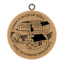 Obrázek č. 1, Turistické známky, No. 2970 - Zámek a muzeum Mšec