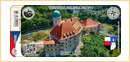 Obrázek č. 1, Nálepky, No. 917 - Hrad Libá - Obec Libá I.
