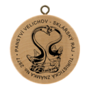 Obrázek č. 1, Turistické známky, No. 2977 - Panství Velichov - sklářský ráj
