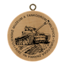 Obrázek č. 1, Turistické známky, No. 2979 - Vojenské muzeum a tankodrom Milovice