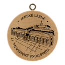 Obrázek č. 1, Turistické známky, No. 17 - Janské Lázně