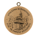 Obrázek č. 1, Turistické známky, No. 3012 - Výhledna Bořanovice