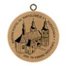 Obrázek č. 1, Turistické známky, No. 3040 - Barokní kostel sv. Bartoloměje v Rozsochách