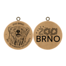 Obrázek č. 1, Turistické známky, No. 156 - ZOO Brno