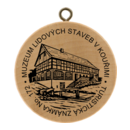 Obrázek č. 1, Turistické známky, No. 172 - Muzeum lidových staveb v Kouřimi