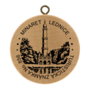 Obrázek č. 1, Turistické známky, No. 856 - Minaret Lednice